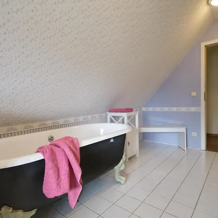 Reetdachhaus Mit Grossem Garten Und Kamin