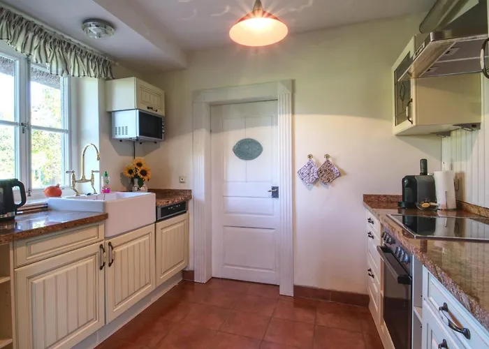 Reetdachhaus Mit Grossem Garten Und Kamin 別荘